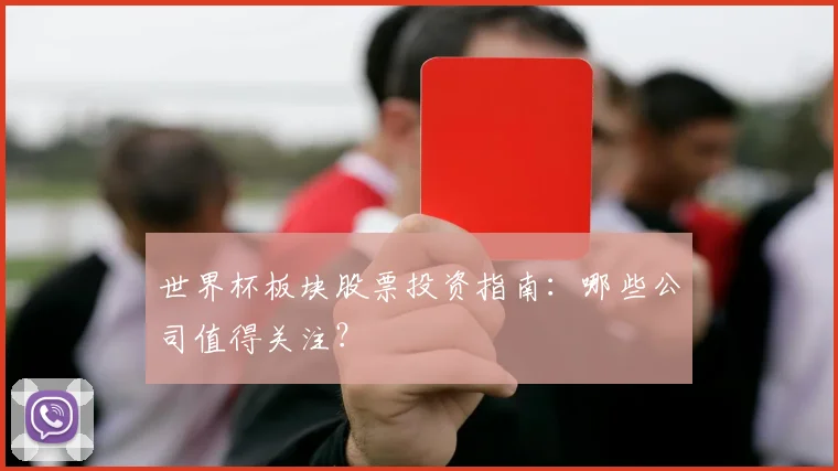 世界杯板块股票投资指南:哪些公司值得关注?