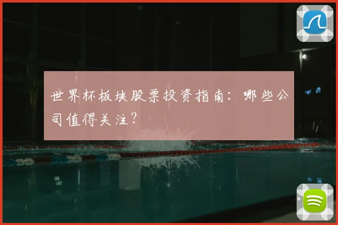 世界杯板块股票投资指南:哪些公司值得关注?